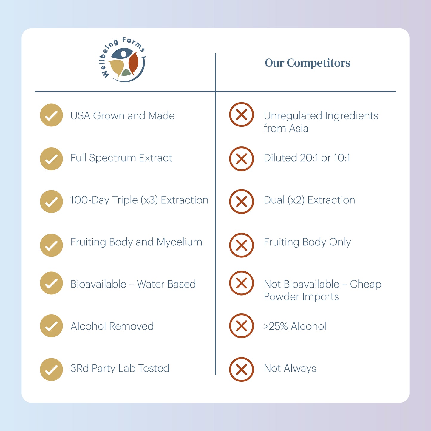 Mushroom Extract - Focus Blend