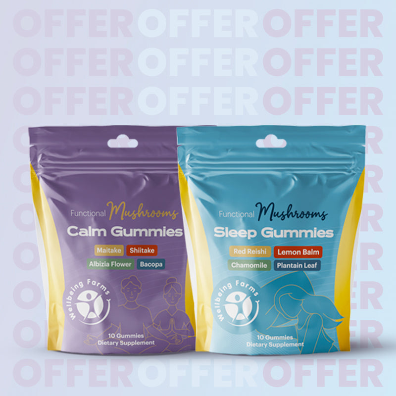 2 Packs Gummies (Calm and Sleep)