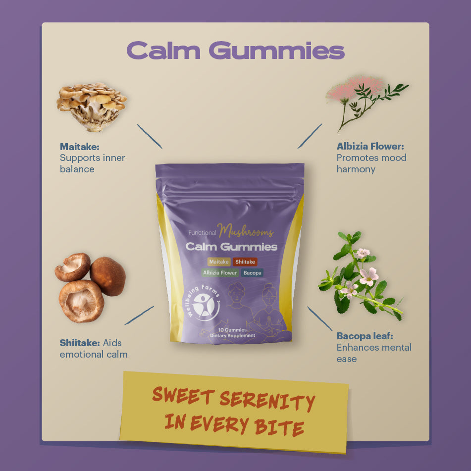Mushroom Gummies - Calm Blend