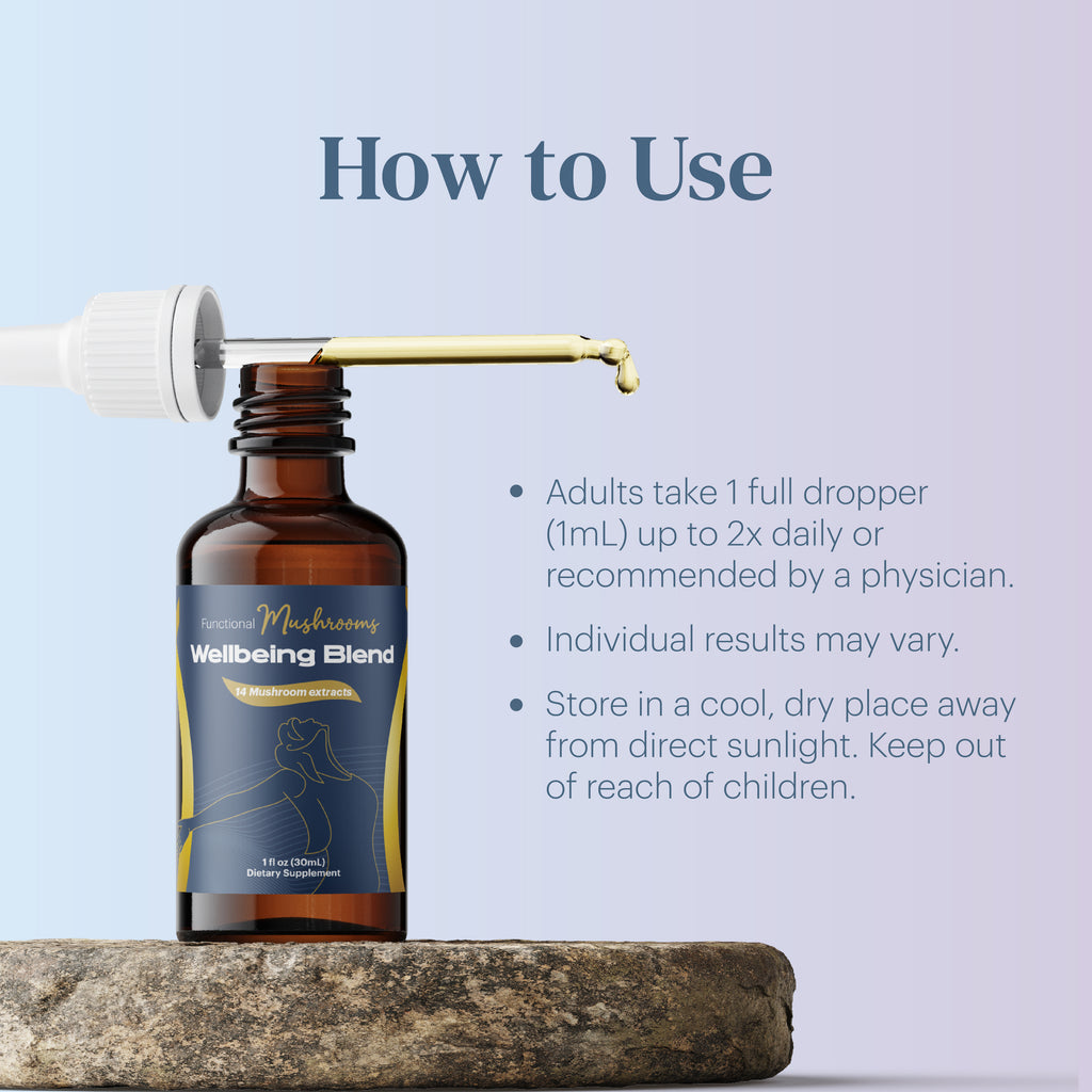 14 Mushrooms Extract - Wellbeing Blend