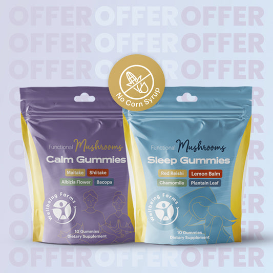 Mushroom Gummies Bundle (Calm and Sleep)
