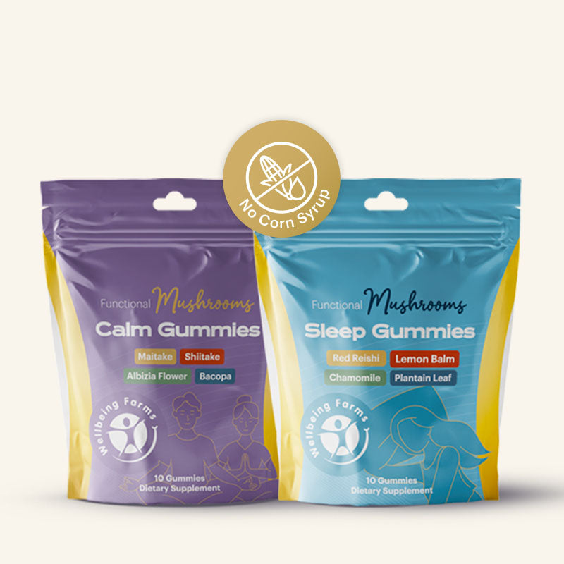 Mushroom Gummies Bundle (Calm and Sleep)