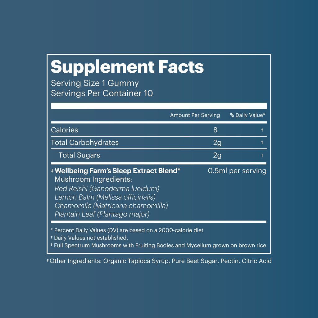 Mushroom Gummies - Sleep Blend