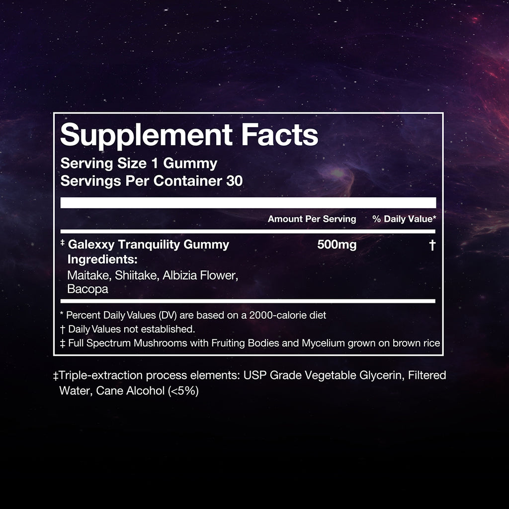 Mushroom Gummies - Tranquility