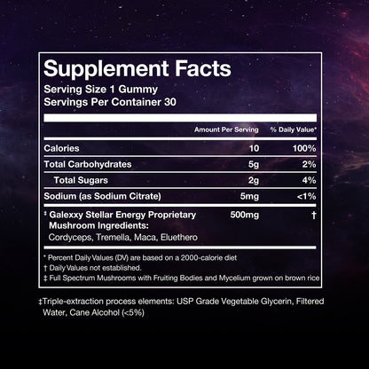Mushroom Gummies - Stella Energy