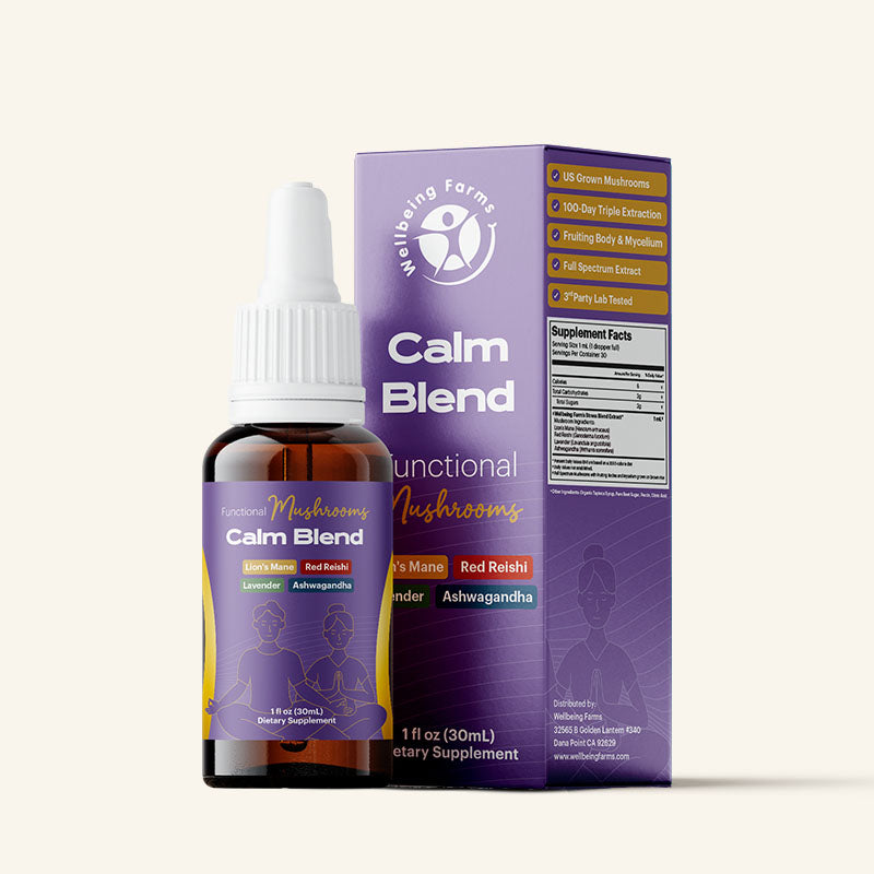 Mushroom Extract - Calm Blend - launching soon!