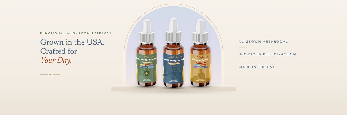 Wellbeing Farms Focus, Wellbeing and Immunity blend extracts